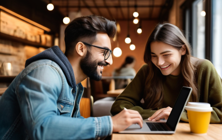 광고와 PR의 차이점 - Contrasting Advertising and Public Relations in a Modern Cityscape**

A compelling split image, ultr...