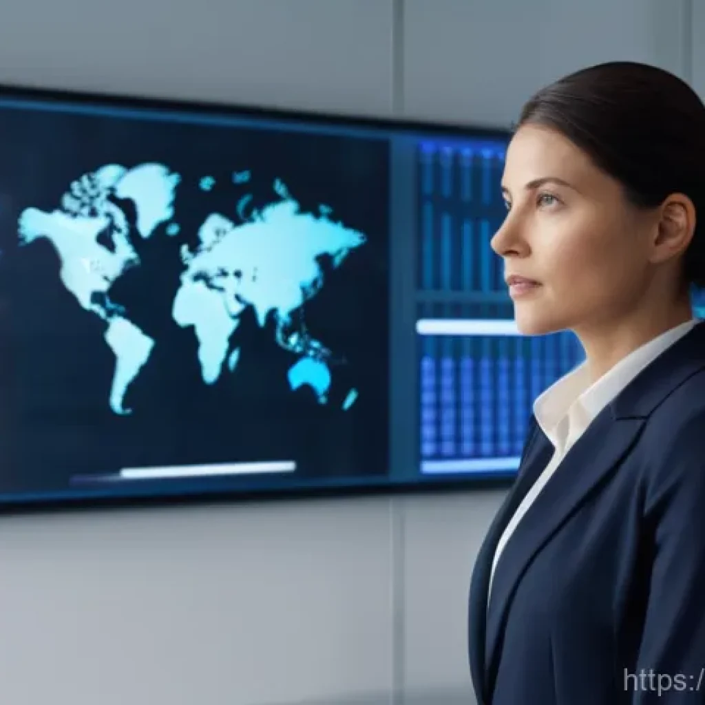 경영학과 인공지능 - **Prompt:** A diverse, professional business leader, around 35-45 years old, dressed in smart busine...