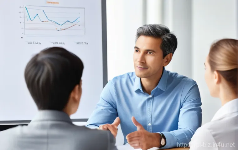 조직 변화 관리 - **Prompt 1: Overcoming Resistance to Change**
    An office setting with a diverse group of employee...