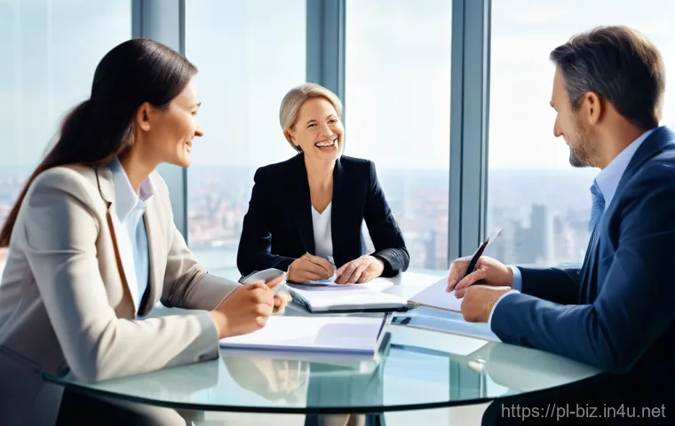 기업 가치 평가 - **Prompt 1: Dynamic Business Team and Investor Meeting**
A high-definition image capturing a div...