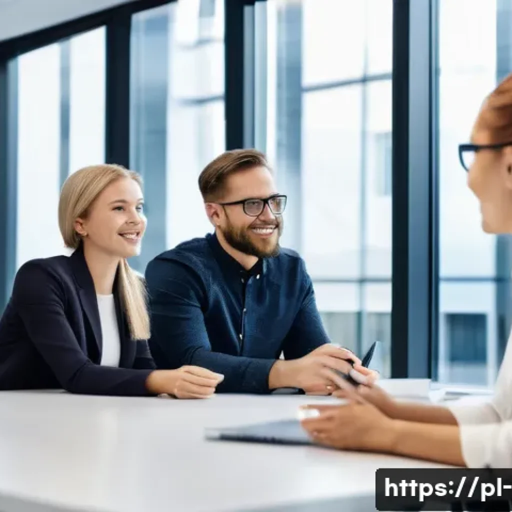 직원 관계 관리 - A modern Polish office environment showing a diverse team of professionals engaged in a transparent ...