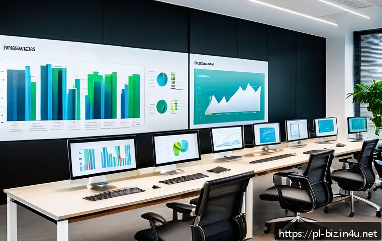 전략적 경영 계획 - A modern corporate office scene showing a diverse team of professionals engaged in strategic busines...